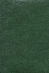 Fototapeta premium Textile texture. Green old book cover. Rough canvas surface. Blank retro page. Empty place for text. Perfect for background and vintage style design.