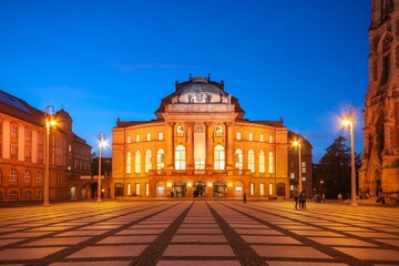 Fototapeta na wymiar Opera House Chemnitz