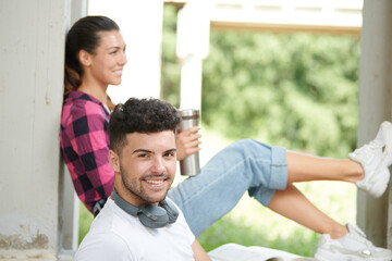 waiting for classes to finish