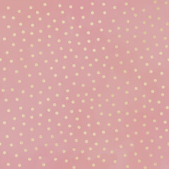 Seamless Champagne Gold Pattern on Vintage Rose Background