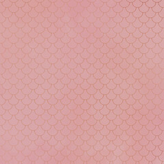 Seamless Copper Pattern on Vintage Rose Background