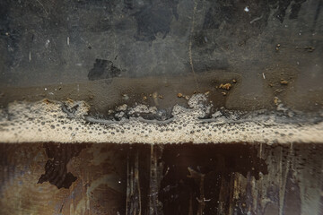 abstract macro coffe cup side view 2