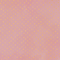 Seamless Gold Pattern on Vintage Rose Background