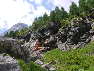 Auf dem Weg zum Funtensee