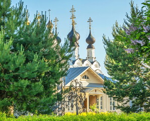 Fototapeta na wymiar Orthodox Annunciation Monastery in Murom