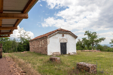 Fototapeta na wymiar Buhovo Monastery dedicated to Saint Mary Magdalene, Bulgaria