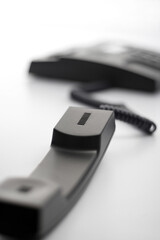 Telephone receiver off the hook