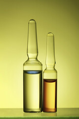 Small and big ampoule