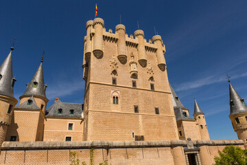 Fototapeta premium Alcazar castle of Segovia