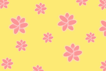 Flower background design for use as wallpaper, print or Banner 