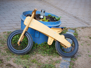 Fototapeta premium Toy scooter