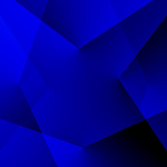 Obraz premium abstract bright blue polygonal gradient background texture
