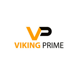 vp initial logo for the brand