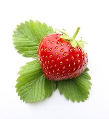 Red berry strawberry isolated