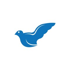 Dove Logo Template vector illustration,