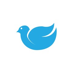 Dove Logo Template vector illustration,