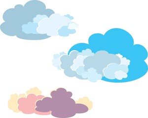 clouds in different States