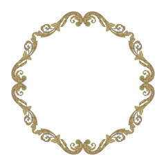 Classical baroque vector of vintage element for design. Decorative design element filigree calligraphy vector. You can use for wedding decoration of greeting card and laser cutting.