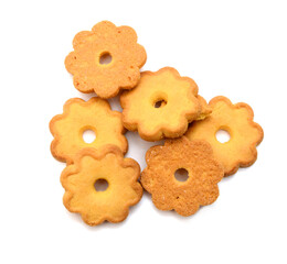 cookies isolated on white background 
