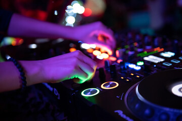 dj in action