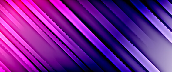 Bright gradient neon lines abstract background