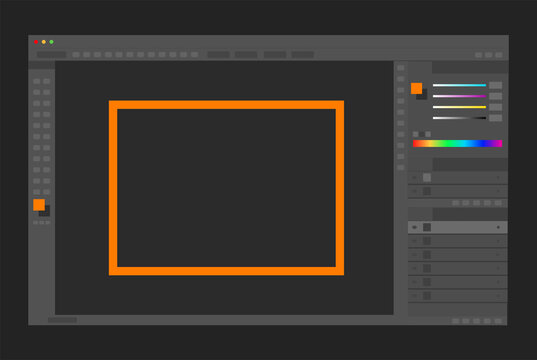 mockup software Vector graphics and illustration