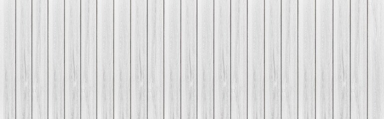 Panorama of Wood plank white timber texture background.Vintage table plywood woodwork hardwoods at summer for copy space.