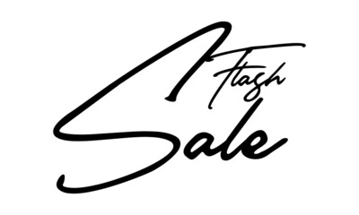 Flash Sale Handwritten Font Calligraphy Font For Sale Banners Flyers 
and Templates