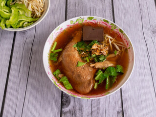 Thai Style Chicken Soups and  Hainanese Chicken Rice