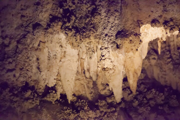 Underground cave from Carlsbad Caverns