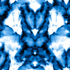 Watercolor Seamless Textile Pattern. Faded Tones 