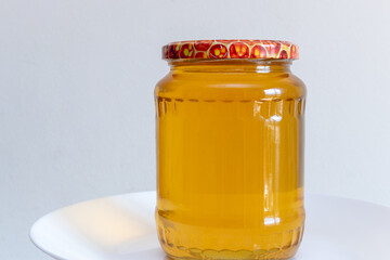 Bottle of honey
