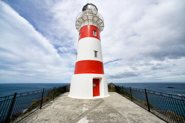 Il faro di Cape Palliser in Nuova Zelanda