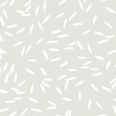 Simple seamless rice grain pattern, background