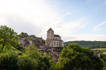 Village de Saint-Cirq-Lapopie, Lot, Occitanie