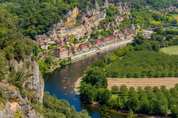 Fototapeta na wymiar La Roque-Gageac