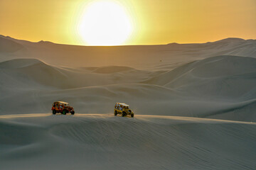 The Huacachina desert in Peru