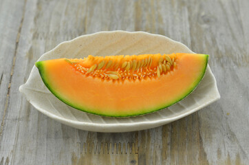Melon net, delicious nutritious