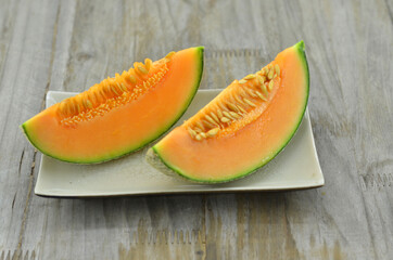 Melon net, delicious nutritious
