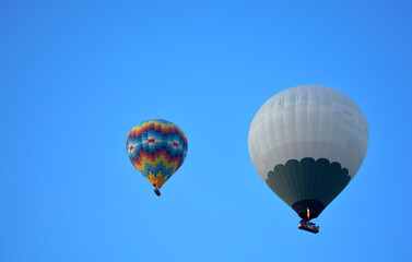 Hot air balloons in Cappadocia