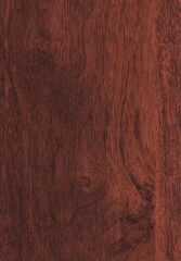 Fototapeta premium Natural wood grain design of oak wood with cherry stain finish. Macro showing texture and details.