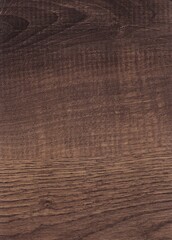 Fototapeta premium Natural wood grain design of oak wood with cherry stain finish. Macro showing texture and details.