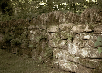 old stone wall