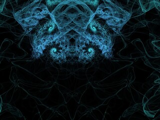 Imaginatory fractal background Image