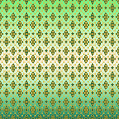 vector seamless pattern with flowers