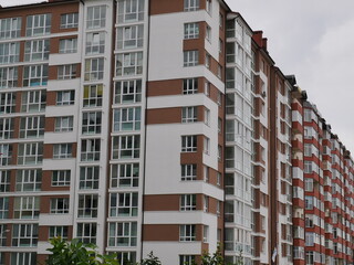 Fototapeta premium modern apartment building