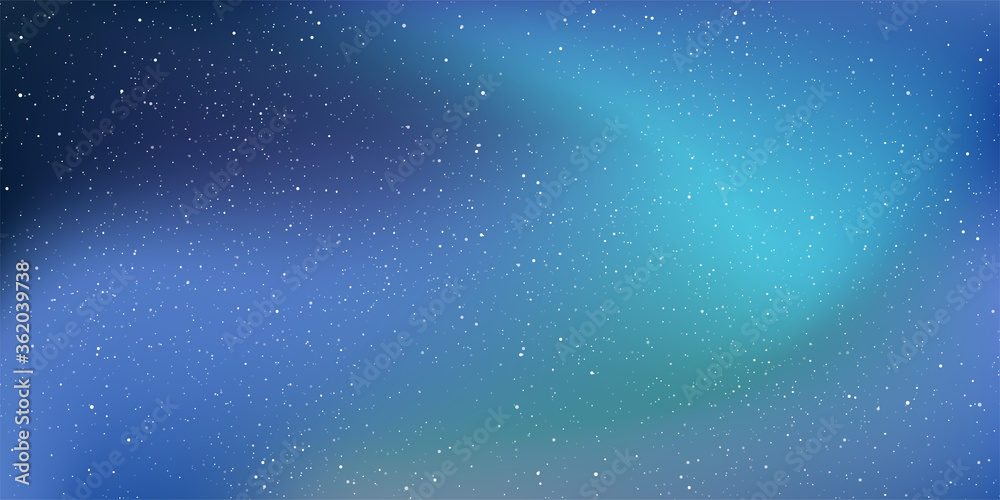 Wall mural astrology horizontal star universe background. the night with nebula in the cosmos. milky way galaxy