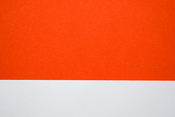 Fototapeta premium Orange and white abstract background