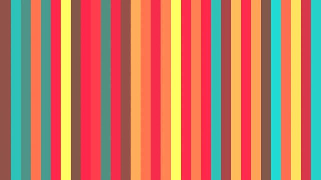 Looping Abstract Randomly Changing Ornamental Soft Retro Pastel Colored Background