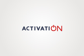 Creative design of activation symbol